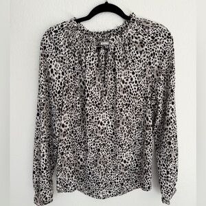 A New Day leopard print blouse